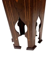 Arts & Crafts Side Table in Wenge, 1900s